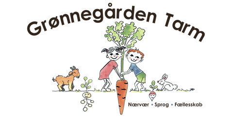 Logo for vuggestuen og børnehaven Grønnegården ved Tarm